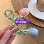Pinza con diseño de tulipán